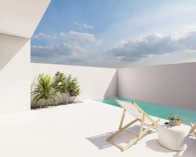 Adosados de Lujo en San Javier con Piscina Privada