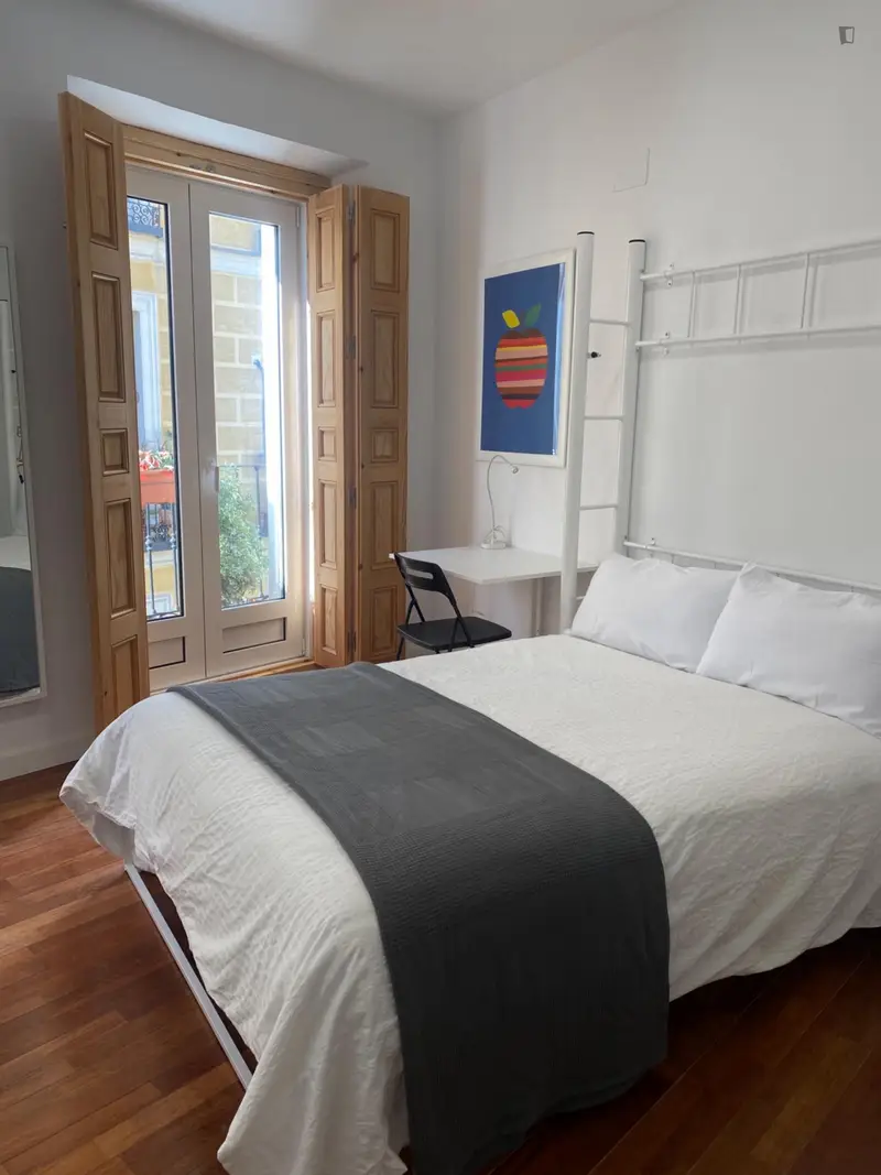 Estudio Madrid Centro con Balcón - Estudiantes 18-35 Años