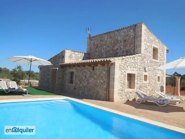 Alquiler Casa Piscina Llubí 4 Dormitorios