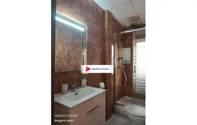 Alquiler Apartamento 2 Dormitorios 60m2 Alicante