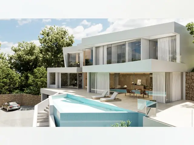 Villa de Lujo en Altea 4 Dormitorios Piscina Infinita