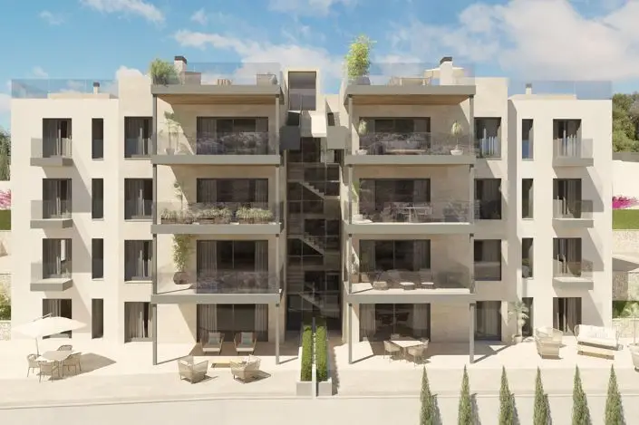 Apartamento 4 Dormitorios Santa Ponsa Lujo Cerca Playa Golf