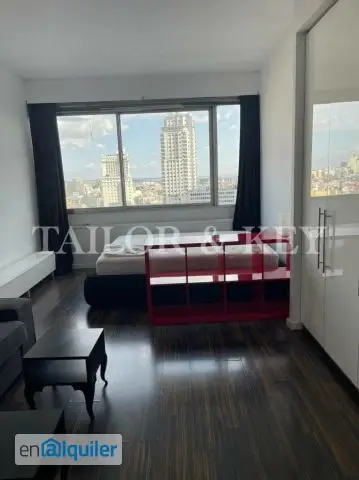 Estudio Amueblado Moncloa Madrid Planta 19 Vistas Inigualables