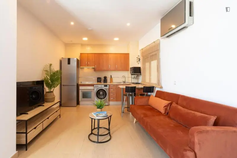 Apartamento con Aire Acondicionado 1 Dormitorio