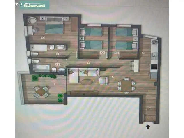 Piso Obra Nueva Las Delicias 3 Dormitorios Piscina Garaje