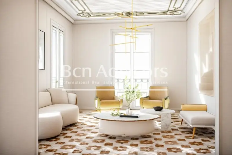 Piso Modernista Reformado Barrio Gotico Barcelona 153m2 3 Dormitorios