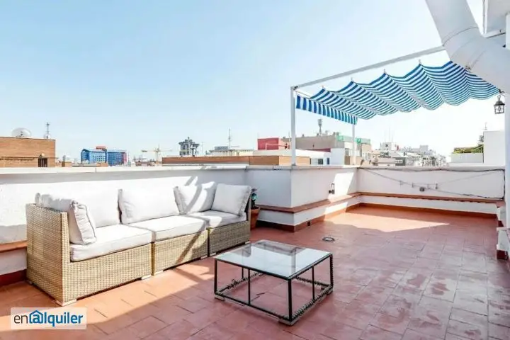Atico Madrid Espectaculares Vistas Terraza 145m2