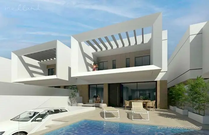 Villa Adosada Moderna 3 Dormitorios Dolores Costa Blanca
