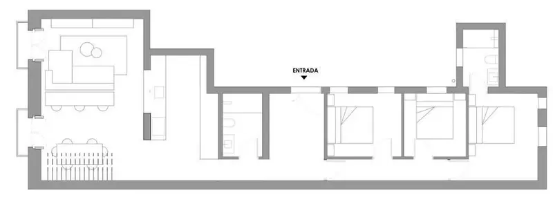Apartamento 3 Dormitorios Madrid Centro Amueblado
