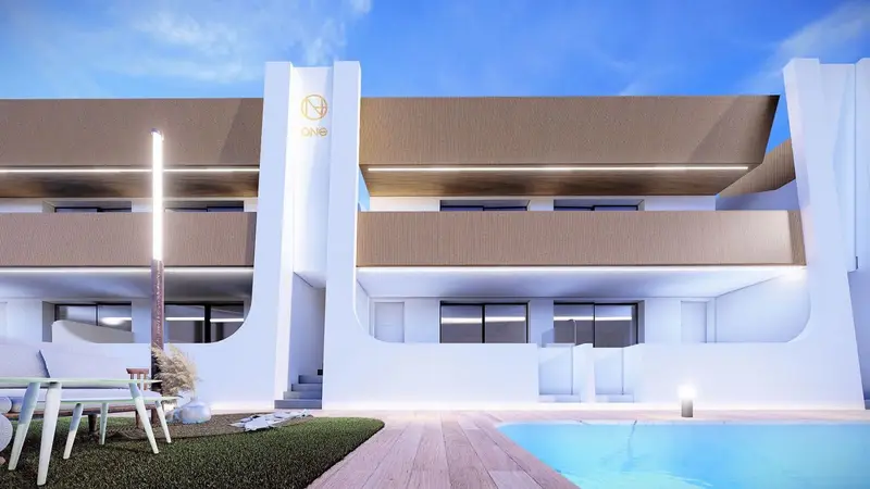 Atico en venta en Lo Pagan con acceso a azotea y piscina