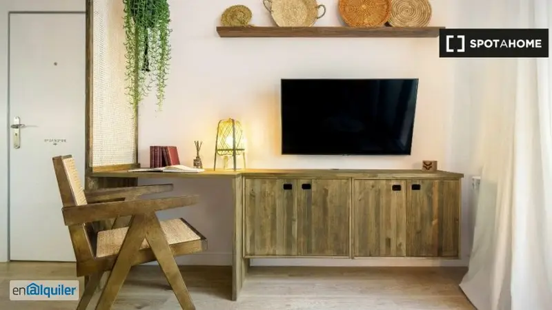 Apartamento 1 Dormitorio Vila de Gracia Barcelona Amueblado