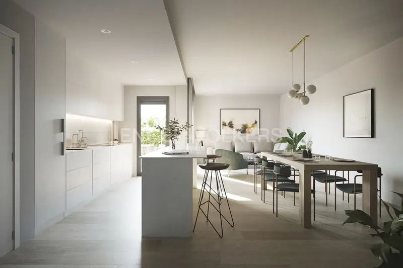 Apartamento en venta en Sabadell centro con patio y piscina