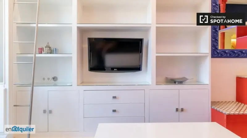 Estudio Amueblado en Alquiler Madrid Calle Barbieri