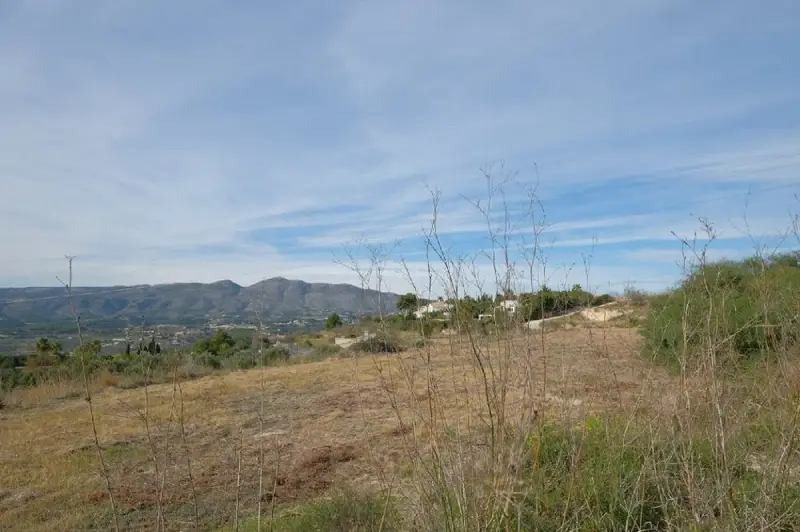 Venta Terreno Pedramala Benissa Vistas al Mar