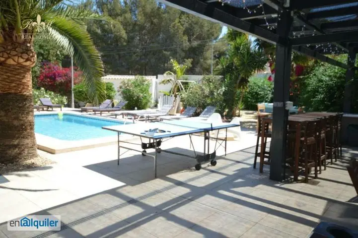Alquiler Casa Aire Acondicionado L'Albir Chalet Amueblado