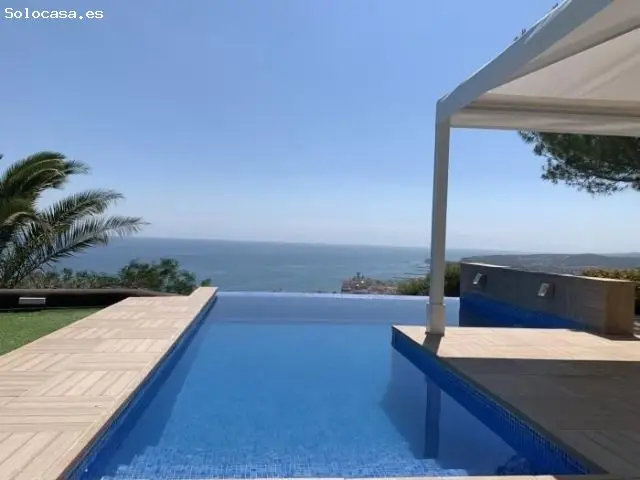 Alquiler Casa Sitges Vistas al Mar 2 Piscinas 12 Personas