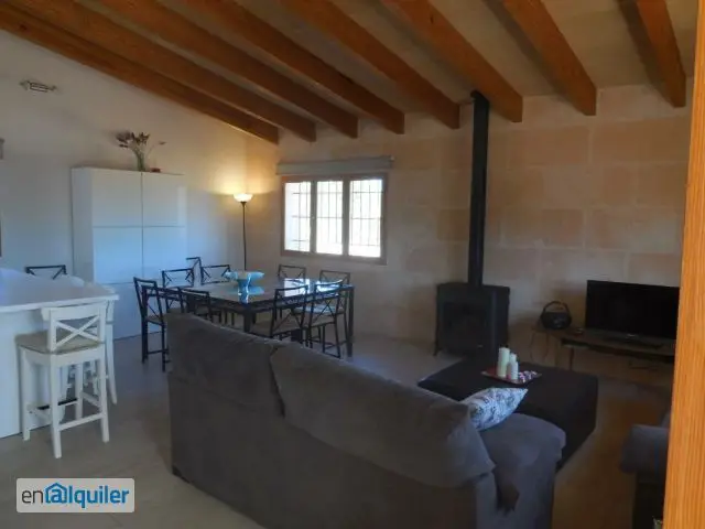 Alquiler Casa Piscina Llubí - Villa con 4 Dormitorios y Piscina Privada
