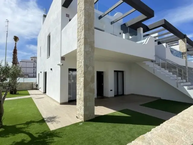 Adosado 2 Dormitorios Orihuela Costa Nueva Obra Piscina Parking