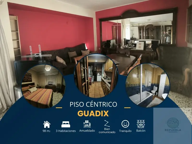 Venta Piso Reformado Guadix 98m2 Garaje Opcional
