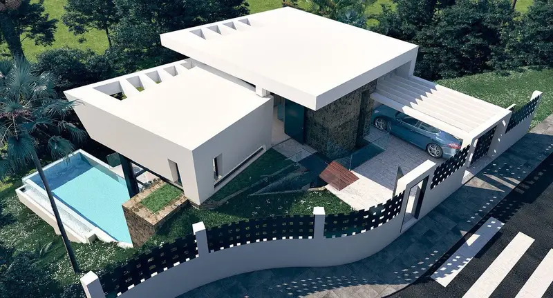 Casa Villa 3 Dormitorios Estepona Lujo Piscina Infinity