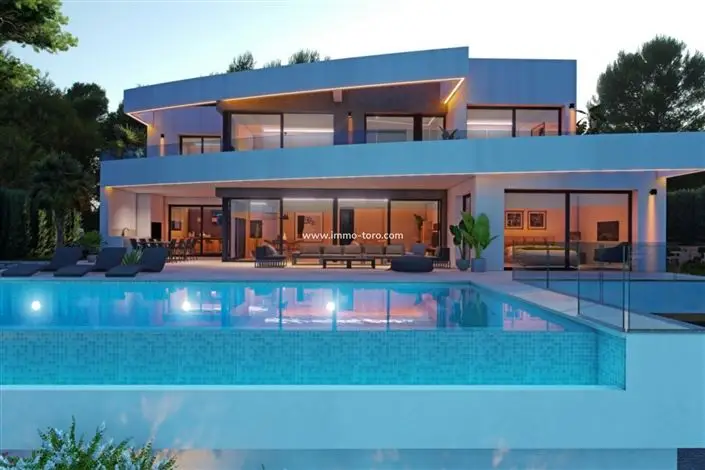 Villa de Lujo 5 Dormitorios Moraira Nueva Construccion