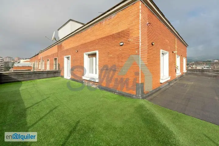 Atico en Alquiler Oviedo Centro 1 Dorm Terraza 120m2