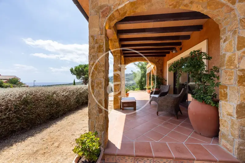 Chalet con Vistas al Mar en Argentona Barcelona