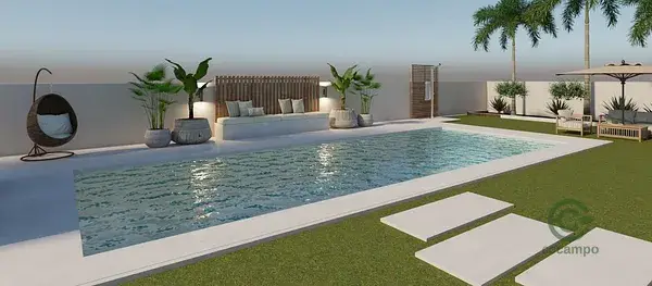 Villa Moderna en Pinoso 3 Dormitorios Piscina Privada