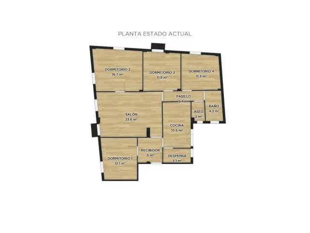 Piso en venta en Nervión 145m2 4 dormitorios  Trastero Reforma