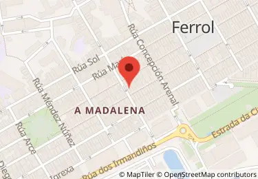 Subasta de Vivienda en calle de la coruña, 10, Ferrol