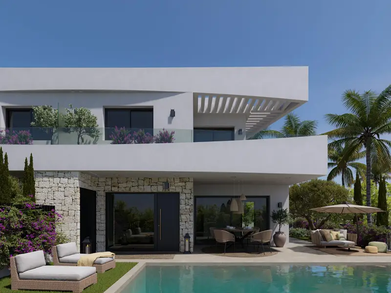 Pareados en Dolores con Piscina y Terraza - Obra Nueva