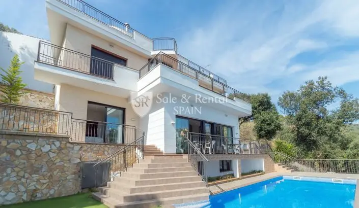 Villa de Lujo 5 Dormitorios Santa Susanna Costa Maresme