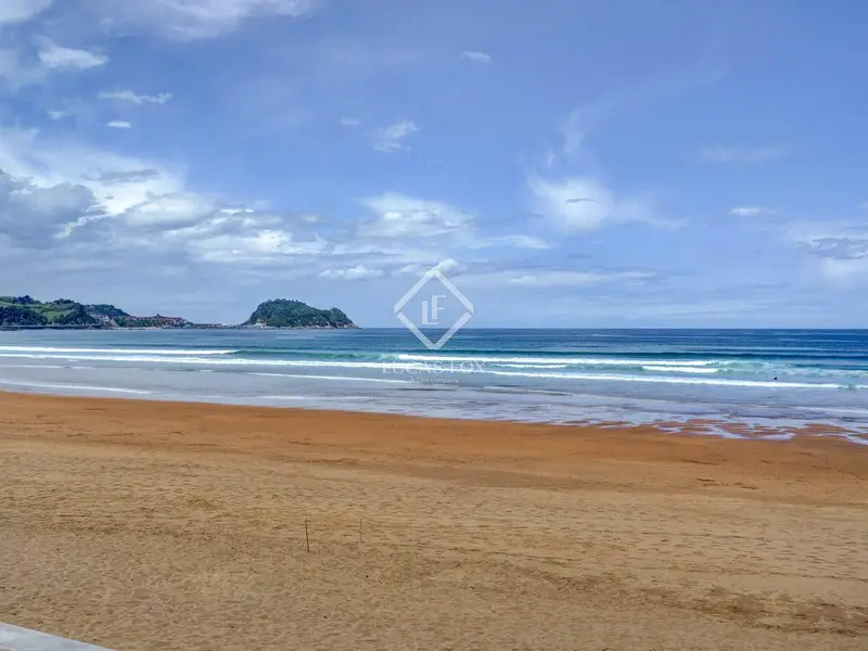 Apartamento en Zarautz con vistas al mar