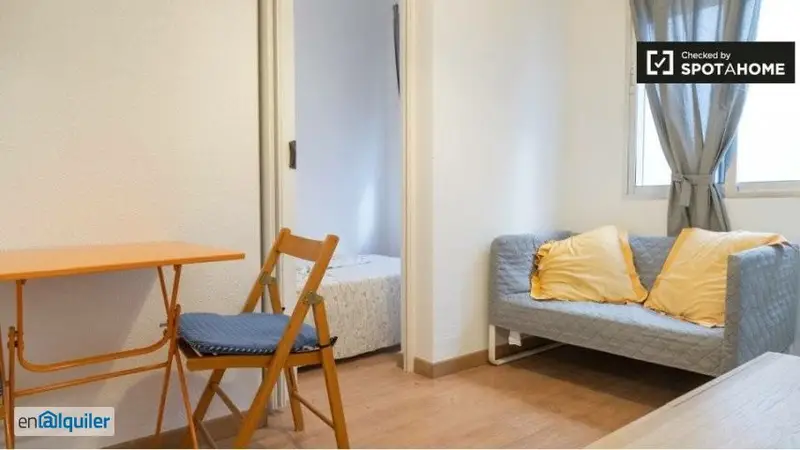 Apartamento 1 Dormitorio Universidad Madrid Amueblado