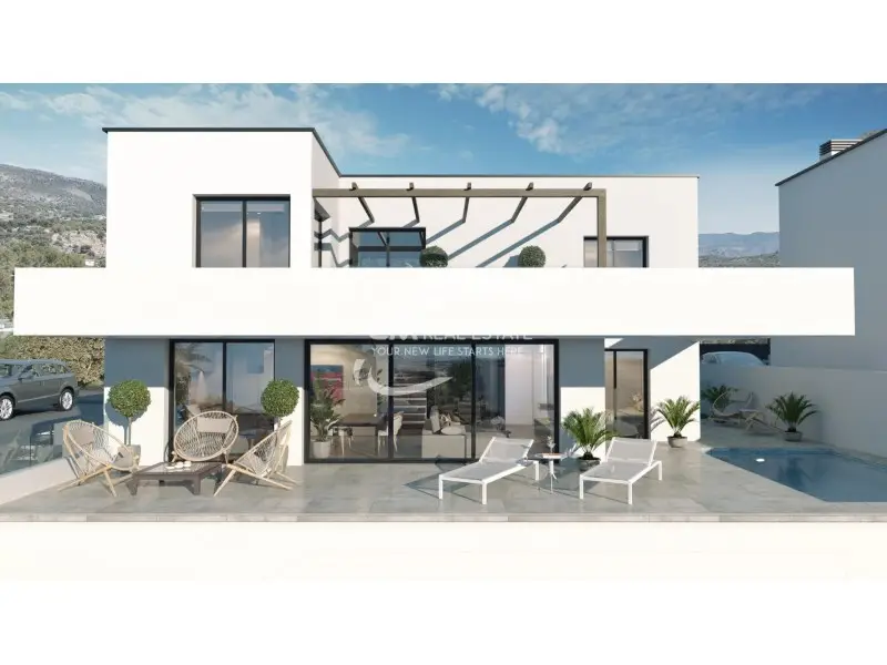Villa Moderna en Golf Bahia FInestrat con Vistas al Mar