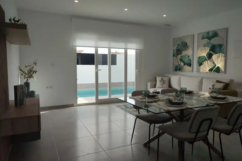 Chalet en Balsicas Murcia con Piscina Privada y Solarium