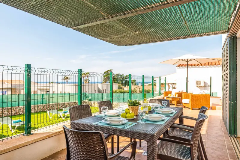Casa 3 Dormitorios Alquiler Menorca Familiar Cerca Playa Piscina