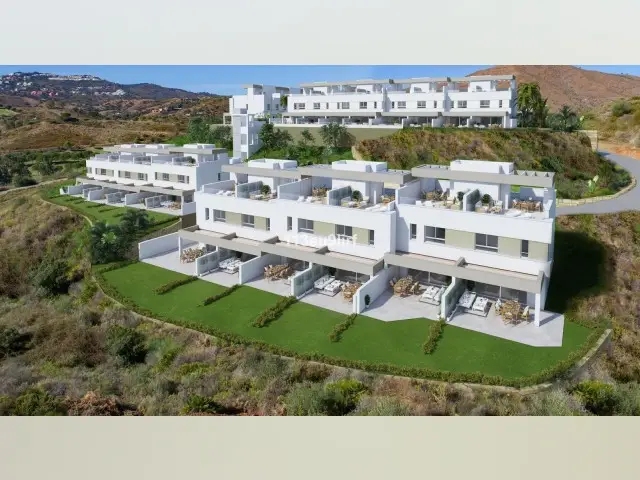 Adosado 3 Dormitorios Lujo Mijas Golf Piscina Comunitaria
