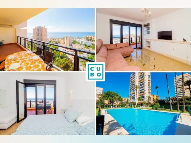 Apartamento 2 Dormitorios Torremolinos Playa Vistas Piscina Parking