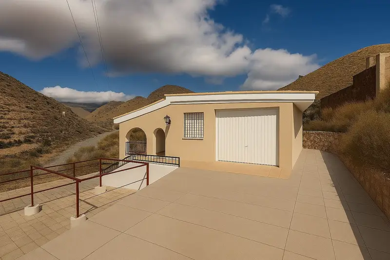 Casa Rural en Gérgal con Piscina y 2100m2 de Parcela