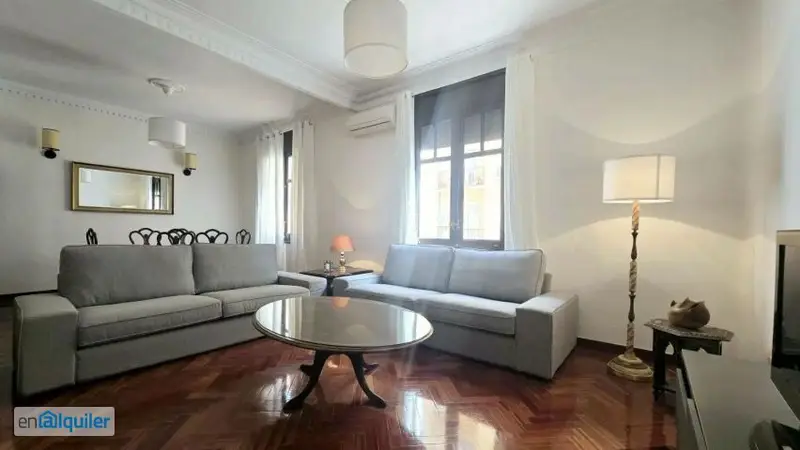 Piso en Alquiler Recoletos Madrid 3 Dormitorios 2 Baños Amueblado