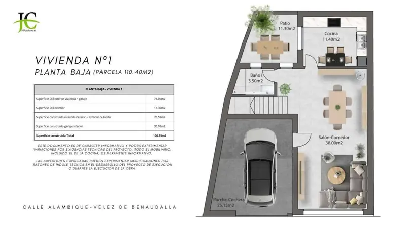 Viviendas Adosadas en Vélez de Benaudalla Granada