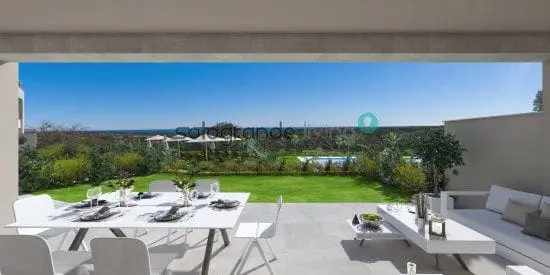 Atico en San Roque con Vistas al Mar y Golf