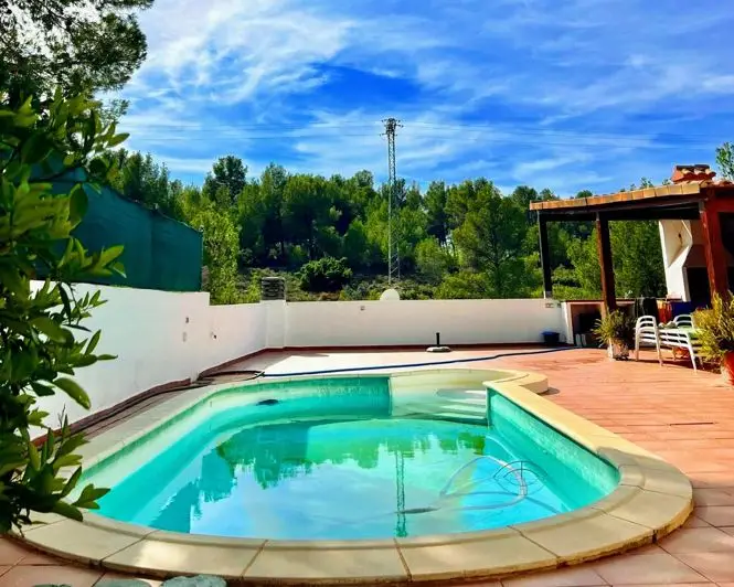 Villa 4 Dormitorios Alborache Piscina Privada