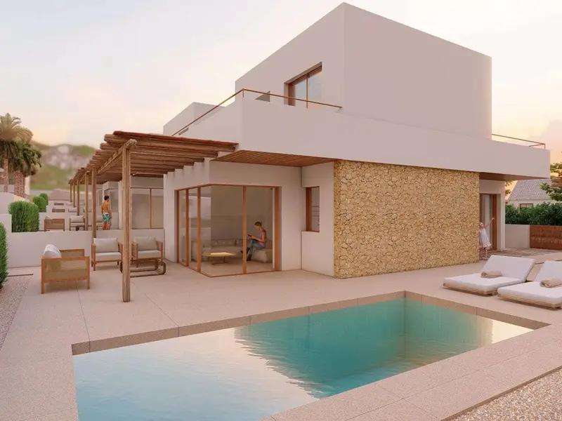 Chalet con Piscina en El Pozo del Esparto Almeria