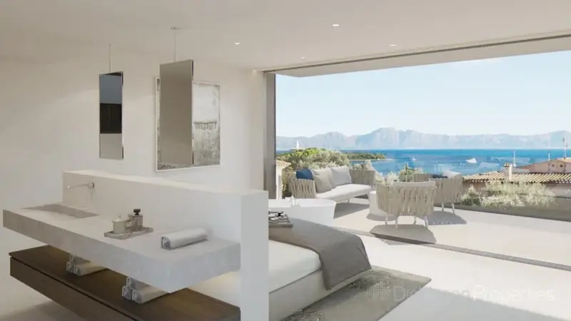 Villa Moderna en Alcanada con Vistas al Mar
