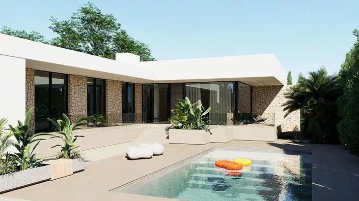 Villa de Lujo 4 Dormitorios El Chaparral Vistas Lago Salado