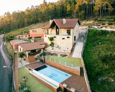 Villa de Ensueño en Tui con Vistas a Portugal