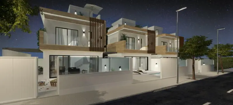 Villa 3 Dormitorios San Pedro del Pinatar Jardin Piscina Nueva