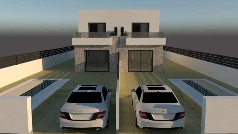 Villa Pareada Nueva Daya Nueva Piscina Jardin